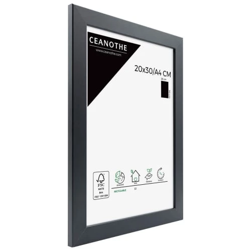 Ceanothe Cadres Et Albums Photos Cadre Photo Noir 20x30 Cm Bois Reconstitué 5 Ceanothe Cadres Et Albums Photos Cadre Photo Noir 20x30 Cm Bois Reconstitué – Image 5