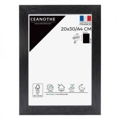 Ceanothe Cadres Et Albums Photos Cadre Photo Noir 20x30 Cm Bois Reconstitué