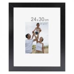 Ceanothe Cadres Et Albums Photos Cadre Photo Noir 24x30 Cm Bois Reconstitué