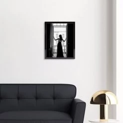 Ceanothe Cadres Et Albums Photos Cadre Photo Noir 24x30 Cm Résine Recyclée -Décoration de porte Soldes cadre photo noir 24x30 cm resine recyclee 3