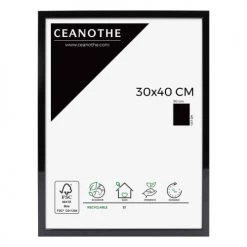 Ceanothe Cadres Et Albums Photos Cadre Photo Noir 30x40 Cm Résine Recyclée