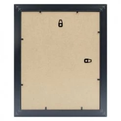 Ceanothe Cadres Et Albums Photos Cadre Photo Noir Doré 24x30 Cm Résine Recyclée -Décoration de porte Soldes cadre photo noir dore 24x30 cm resine recyclee 3