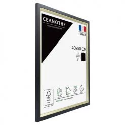 Ceanothe Cadres Et Albums Photos Cadre Photo Noir Doré 40x50 Cm Résine Recyclée 10 Ceanothe Cadres Et Albums Photos Cadre Photo Noir Doré 40x50 Cm Résine Recyclée -Décoration de porte Soldes cadre photo noir dore 40x50 cm resine recyclee 4