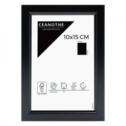 Ceanothe Cadres Et Albums Photos Cadre Photo Noir Résine Plastique 10x15