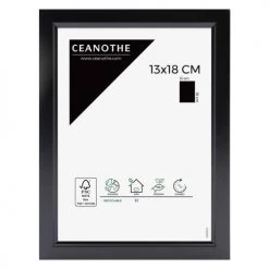Ceanothe Cadres Et Albums Photos Cadre Photo Noir Résine Plastique 13x18
