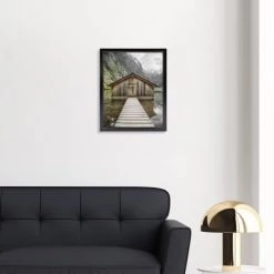 Ceanothe Cadres Et Albums Photos Cadre Photo Noir Résine Plastique 24x30 -Décoration de porte Soldes cadre photo noir resine plastique 24x30 4