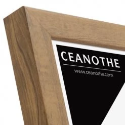 Ceanothe Cadres Et Albums Photos Cadre Photo Noyer 15x20 Cm Résine Recyclée -Décoration de porte Soldes cadre photo noyer 15x20 cm resine recyclee 5