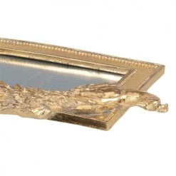 Maisons Du Monde Cadres Et Albums Photos Cadre Photo Paon En Polyrésine Dorée 10x15 -Décoration de porte Soldes cadre photo paon en polyresine doree 10x15 1000 4 37 216312 3