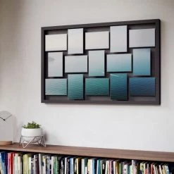 Umbra Cadres Et Albums Photos Cadre Photo Pêle-mêle Pixie Plastique Noir -Décoration de porte Soldes cadre photo pele mele pixie plastique noir 3