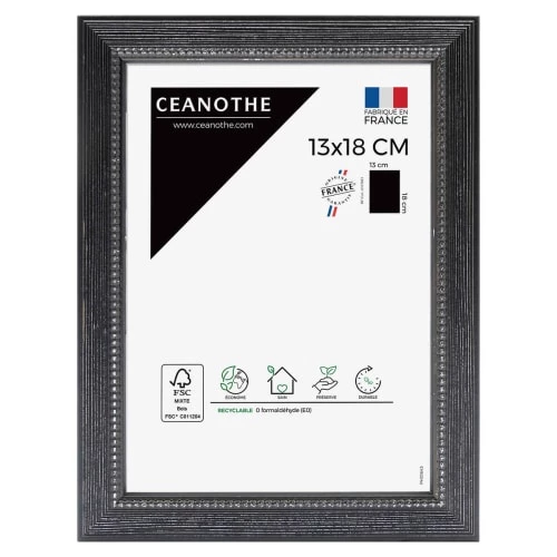 Ceanothe Cadres Et Albums Photos Cadre Photo Perle Noir 13x18 Cm 1 Ceanothe Cadres Et Albums Photos Cadre Photo Perle Noir 13x18 Cm