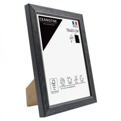 Ceanothe Cadres Et Albums Photos Cadre Photo Perle Noir 15x20 Cm -Décoration de porte Soldes cadre photo perle noir 15x20 cm 1