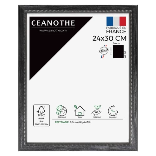 Ceanothe Cadres Et Albums Photos Cadre Photo Perle Noir 24x30 Cm 1 Ceanothe Cadres Et Albums Photos Cadre Photo Perle Noir 24x30 Cm
