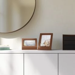 Umbra Cadres Et Albums Photos Cadre Photo Podium L Bois Naturel -Décoration de porte Soldes cadre photo podium l bois naturel 5