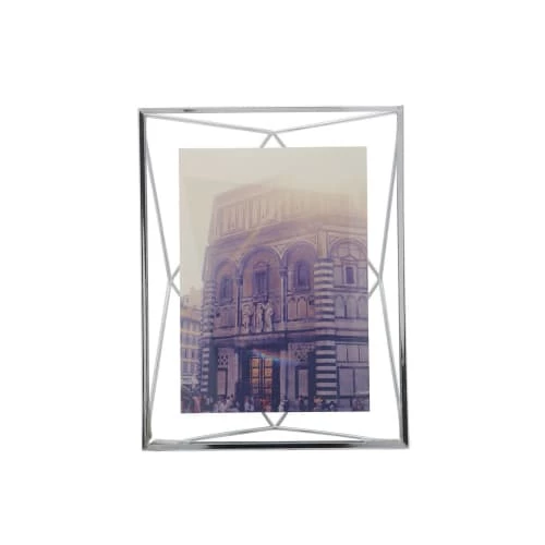 Umbra Pêle-mêle Photos Cadre Photo Prisma L Métal Chromé 2 Umbra Pêle-mêle Photos Cadre Photo Prisma L Métal Chromé – Image 2