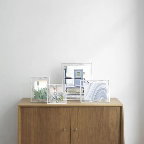 Umbra Pêle-mêle Photos Cadre Photo Prisma L Métal Chromé 5 Umbra Pêle-mêle Photos Cadre Photo Prisma L Métal Chromé – Image 5