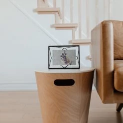 Umbra Cadres Et Albums Photos Cadre Photo Prisma L Métal Noir -Décoration de porte Soldes cadre photo prisma l metal noir 5