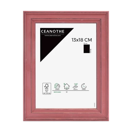 Ceanothe Cadres Et Albums Photos Cadre Photo Rouge 13x18 Cm Bois Massif 1 Ceanothe Cadres Et Albums Photos Cadre Photo Rouge 13x18 Cm Bois Massif