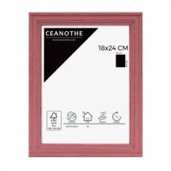 Ceanothe Cadres Et Albums Photos Cadre Photo Rouge 18x24 Cm Bois Massif