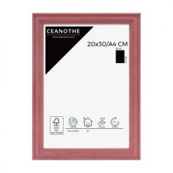 Ceanothe Cadres Et Albums Photos Cadre Photo Rouge 20x30 Cm Bois Massif