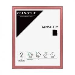 Ceanothe Cadres Et Albums Photos Cadre Photo Rouge 40x50 Cm Bois Massif