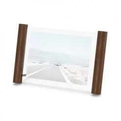Umbra Cadres Et Albums Photos Cadre Photo Scroll L Bois Marron