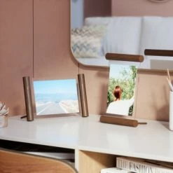 Umbra Cadres Et Albums Photos Cadre Photo Scroll M Bois Marron -Décoration de porte Soldes cadre photo scroll m bois marron 4