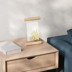 Umbra Cadres Et Albums Photos Cadre Photo Scroll M Bois Naturel -Décoration de porte Soldes cadre photo scroll m bois naturel 4