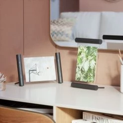 Umbra Cadres Et Albums Photos Cadre Photo Scroll M Bois Noir -Décoration de porte Soldes cadre photo scroll m bois noir 4