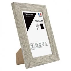 Ceanothe Cadres Et Albums Photos Cadre Photo Taupe 10x15 Cm Bois Reconstitué -Décoration de porte Soldes cadre photo taupe 10x15 cm bois reconstitue 5