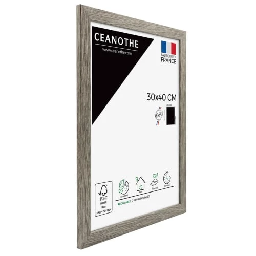 Ceanothe Cadres Et Albums Photos Cadre Photo Taupe 30x40 Cm Bois Reconstitué 5 Ceanothe Cadres Et Albums Photos Cadre Photo Taupe 30x40 Cm Bois Reconstitué – Image 5