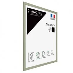Ceanothe Cadres Et Albums Photos Cadre Photo Tilleul 60x80 Cm Avec Verre Synthétique Bois Reconstitué -Décoration de porte Soldes cadre photo tilleul 60x80 cm avec verre synthetique bois reconstitue 4