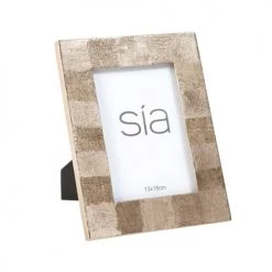 Sia Deco Cadres Et Albums Photos Cadre-photo Velvet 18x13cm