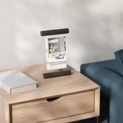 Umbra Cadres Et Albums Photos Cadre Pour Photo 10x15cm à Poser Ou à Fixer, Verre Et Bois Noir -Décoration de porte Soldes cadre pour photo 10x15cm a poser ou a fixer verre et bois noir 5