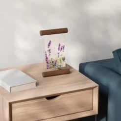 Umbra Cadres Et Albums Photos Cadre Pour Photo 10x15cm à Poser Ou à Fixer, Verre Et Bois Noyer -Décoration de porte Soldes cadre pour photo 10x15cm a poser ou a fixer verre et bois noyer 4