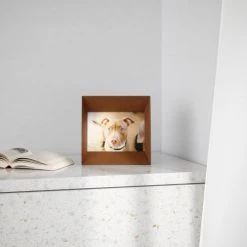 Umbra Cadres Et Albums Photos Cadre Pour Photo 13x18cm à Poser Ou Fixer, En Bois Col Noyer Moyer -Décoration de porte Soldes cadre pour photo 13x18cm a poser ou fixer en bois col noyer moyer 4