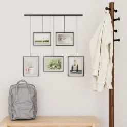 Umbra Cadres Et Albums Photos Cadres Photos Exhibit Métal Noir -Décoration de porte Soldes cadres photos exhibit metal noir 5