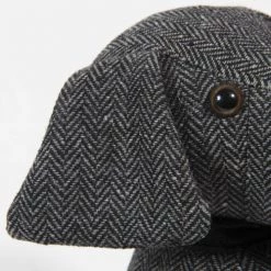 Maisons Du Monde Boutons Et Déco De Porte Cale-porte Chien En Tissu H 28 Cm -Décoration de porte Soldes cale porte chien en tissu h 28 cm 1000 12 27 151686 2