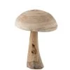 LANADECO Bustes Et Statues Champignon En Châtaignier Naturel H37cm