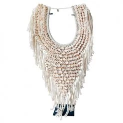 My Bliss Home Bustes Et Statues Collier Décoratif En Macramé Et Coquillages L30 X H65 Cm -Décoration de porte Soldes collier decoratif en macrame et coquillages l30 x h65 cm 3
