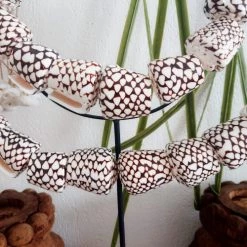 My Bliss Home Bustes Et Statues Collier En Coquillages Léopard -Décoration de porte Soldes collier en coquillages leopard 5