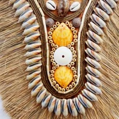 My Bliss Home Bustes Et Statues Collier Tribal L48 X H60 Cm -Décoration de porte Soldes collier tribal l48 x h60 cm 3