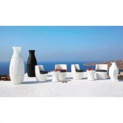 Maisons Du Monde Objets Déco De Jardin Déco De Jardin Manchot En Résine Blanche H 88 Cm -Décoration de porte Soldes deco de jardin manchot en resine blanche h 88 cm 1000 6 25 146682 3