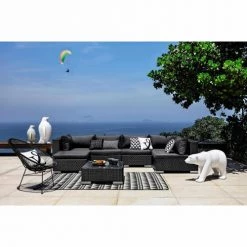 Maisons Du Monde Objets Déco De Jardin Déco De Jardin Manchot En Résine Blanche H 88 Cm -Décoration de porte Soldes deco de jardin manchot en resine blanche h 88 cm 1000 6 25 146682 7