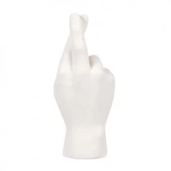 Maisons Du Monde Bustes Et Statues Déco Main En Grès Blanc H21