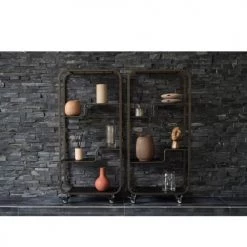 Villa Collection Bustes Et Statues Figure En Bois Beige -Décoration de porte Soldes figure en bois beige 3