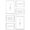 Ceanothe Cadres Et Albums Photos Mur De Cadres Easy Blanc Résine Recyclée
