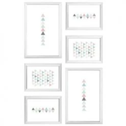 Ceanothe Cadres Et Albums Photos Mur De Cadres Easy Blanc Résine Recyclée