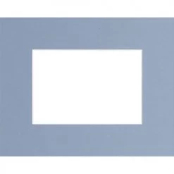 Ceanothe Cadres Et Albums Photos Passe-partout Carton Bleu Clair 50x70 Cm Ouverture 40x50