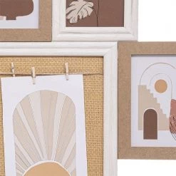 Decoratie Cadres Et Albums Photos Pêle Mêle 6 Photos -Décoration de porte Soldes pele mele 6 photos 5