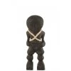 LANADECO Bustes Et Statues Personnage En Bois De Manguier Noir H38,5cm